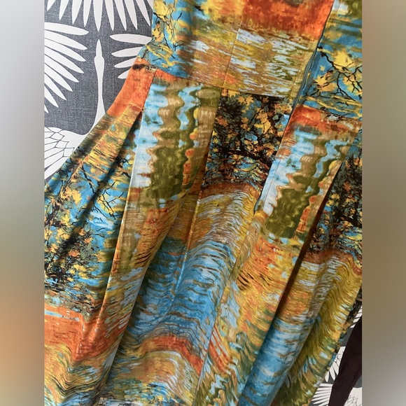 Retrolicious Darling Water Color Dress ModCloth - Picture 6 of 9